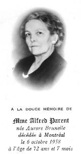 Généalogie Brunelle