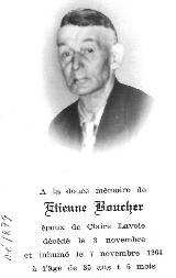 Généalogie Boucher