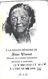 Généalogie Vincent