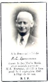 Généalogie Lamoureux