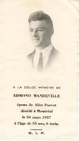 Généalogie Mandeville