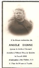 Généalogie Dionne