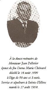 Généalogie Pelletier