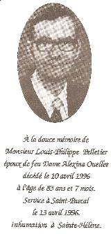 Généalogie Pelletier