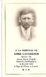 Généalogie Levasseur