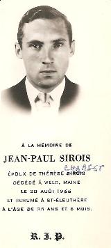 Généalogie Sirois