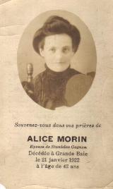 Généalogie Morin