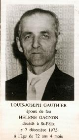 Généalogie Gauthier