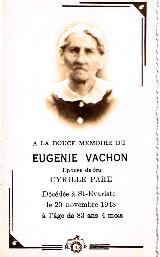 Genealogy Vachon