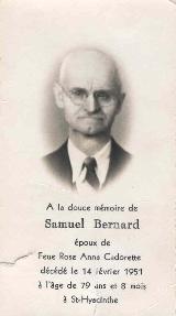 Généalogie Bernard