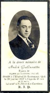 Genealogy Guillemette