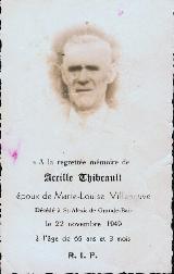 Généalogie Thibault