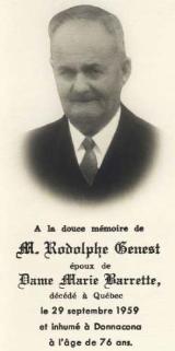 Généalogie Genest