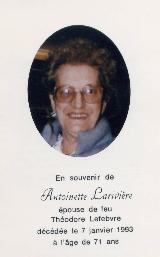 Généalogie Lariviere