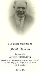 Généalogie Busque