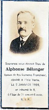 Genealogy Belanger