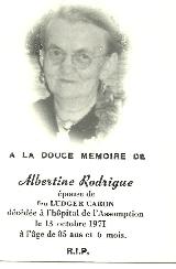 Généalogie Rodrigue