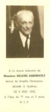 Généalogie Arsenault