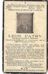 Généalogie Patry