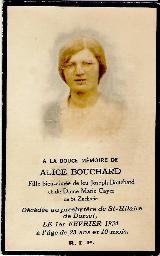 Généalogie Bouchard