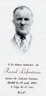 Généalogie Lafontaine