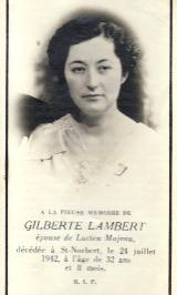 Généalogie Lambert