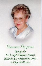 Généalogie Gagnon