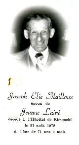 Généalogie Mailloux