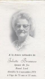 Généalogie Brosseau