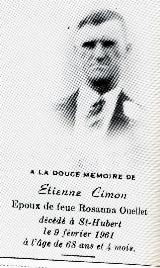 Généalogie Cimon