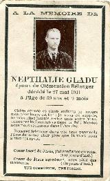 Généalogie Gladu