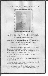 Généalogie Giffard