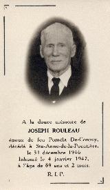 Généalogie Rouleau