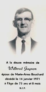 Généalogie Gagnon