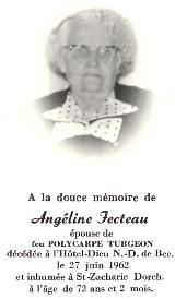 Genealogy Fecteau