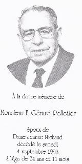 Généalogie Pelletier