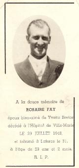 Généalogie Fay