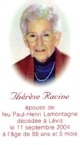 Généalogie Racine