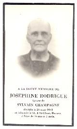 Généalogie Rodrigue