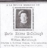 Généalogie McCollough