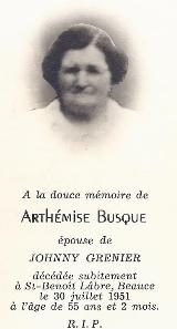 Généalogie Busque