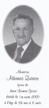 Généalogie Quirion