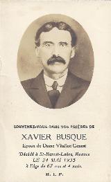 Généalogie Busque