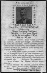 Genealogy Letourneau