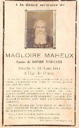 Généalogie Maheu