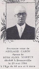 Genealogy Caron