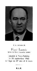 Généalogie Larrivee