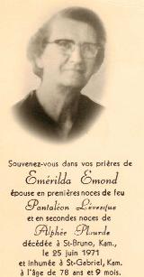 Généalogie Emond