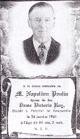 Genealogy Poulin