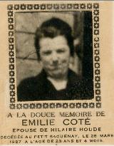 Généalogie Cote